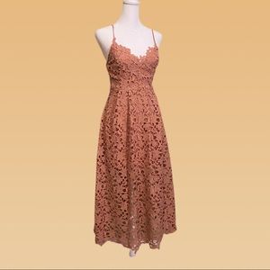 ASTR the Label Lace MIDI Dress